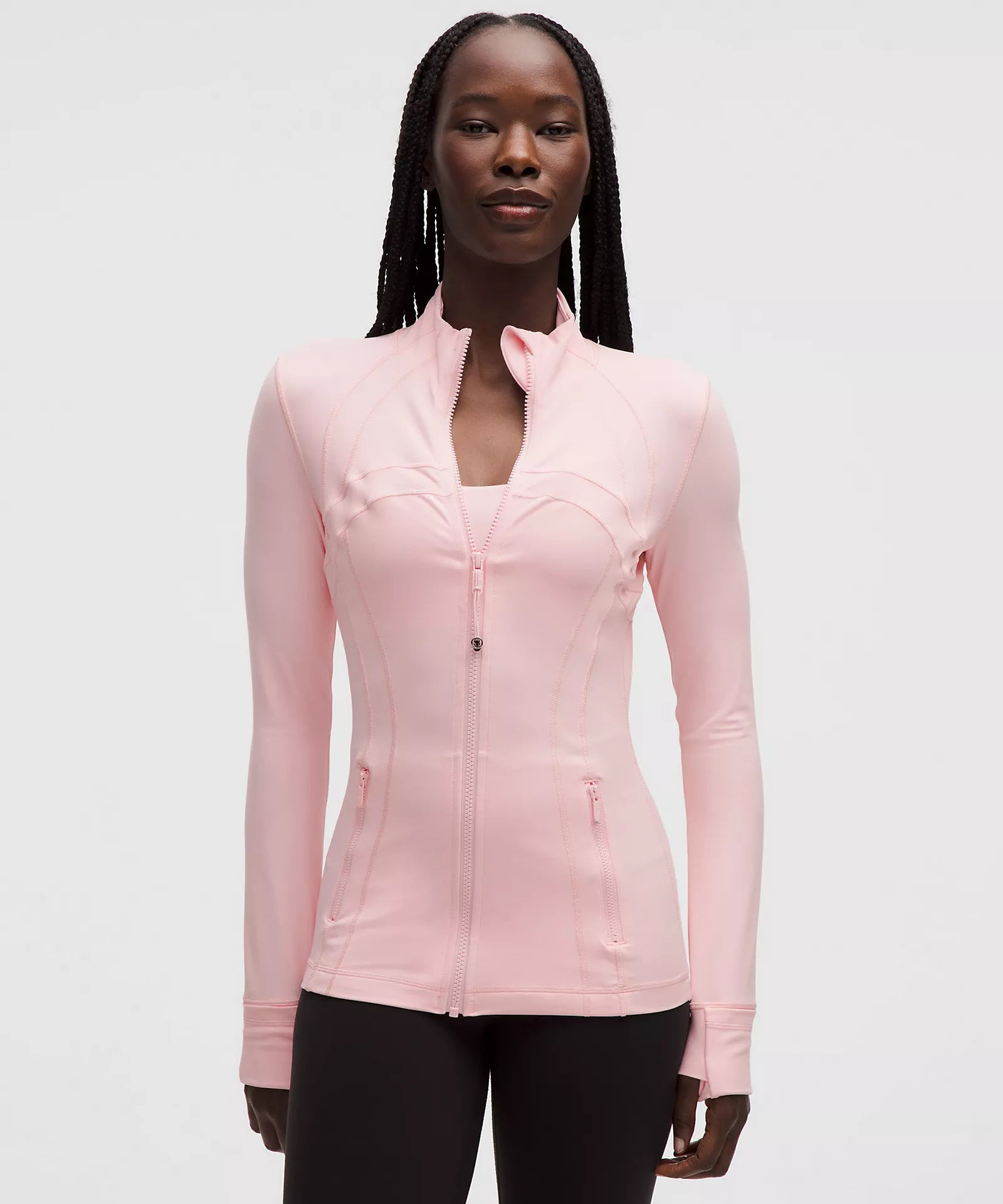 Define Jacket Set (Blush Pink)